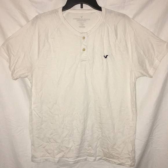 White American Eagle Henley dress shirt - Picture 1 of 3
